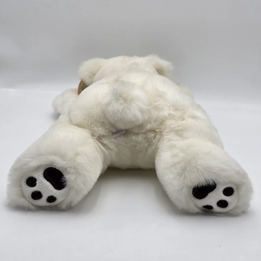 Ty Beanie Buddy Polar Bear Paws‎ Plush White 18